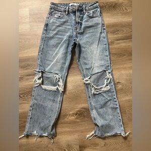 Altar'd State Distressed Blue Jeans
